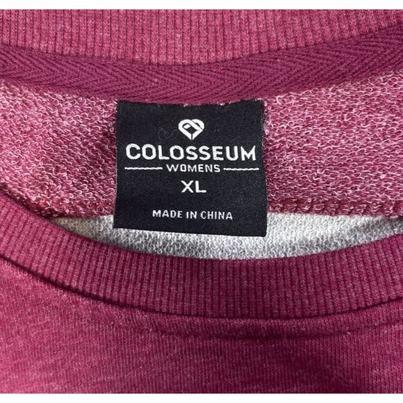 Boston College Eagles Womens XL Red Colosseum Crewneck Sweatshirt‎ - Picture 3 of 6